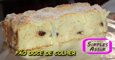 Pão doce de colher