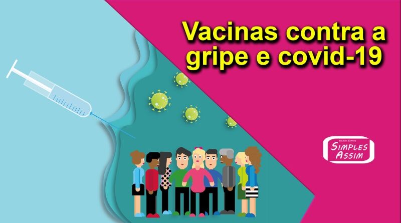 Vacinas contra a gripe e covid-19