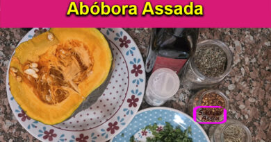 Abóbora Assada